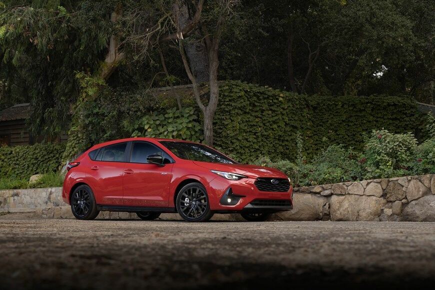 LAショーで発表された新型インプレッサ（写真：Subaru of America）