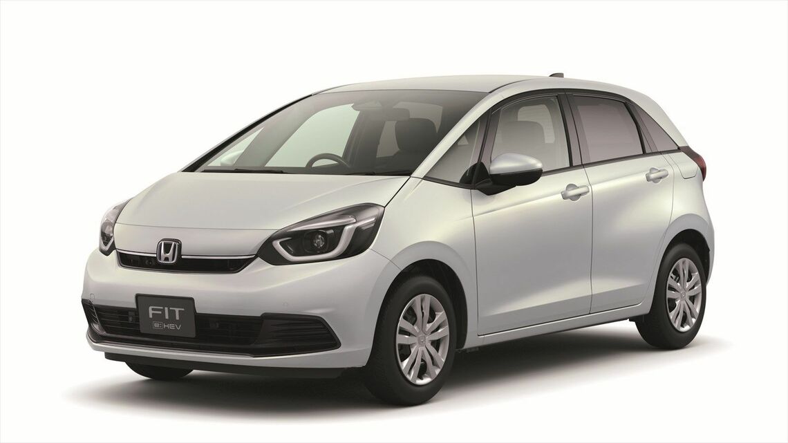 現行フィットの主力グレード「ホーム」（写真：本田技研工業）