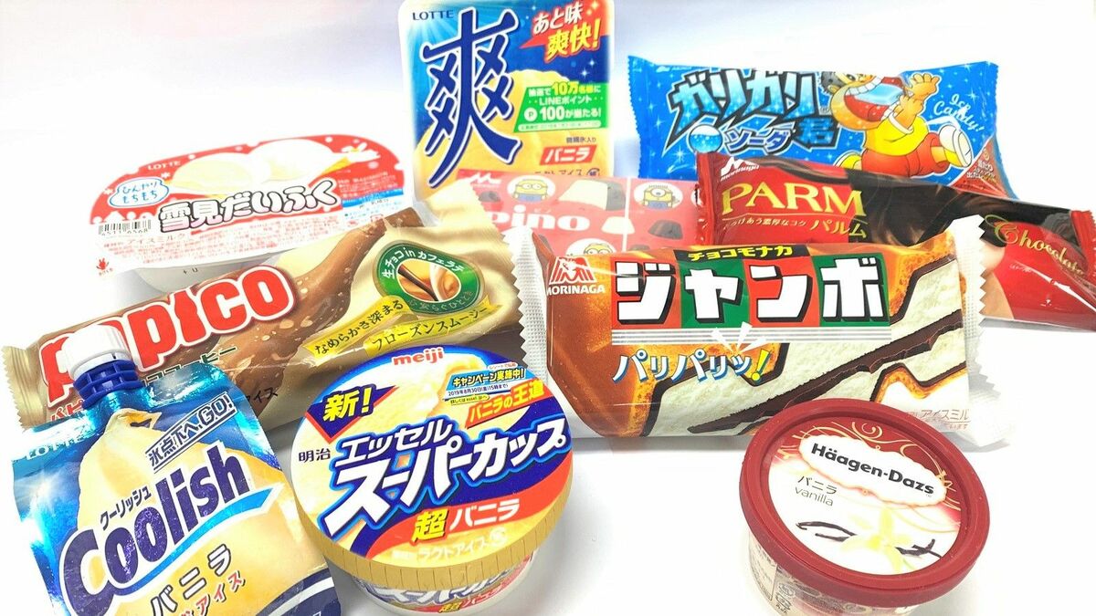 Các loại kem Nhật nổi tiếng.