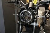 マットモーターサイクル「DRK-01」（筆者撮影）