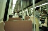 カラカスの地下鉄車内（1987年　筆者撮影）