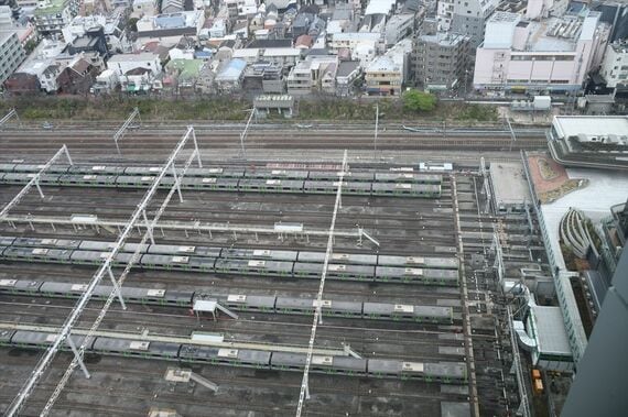 大井町トラックス 山手線車両基地