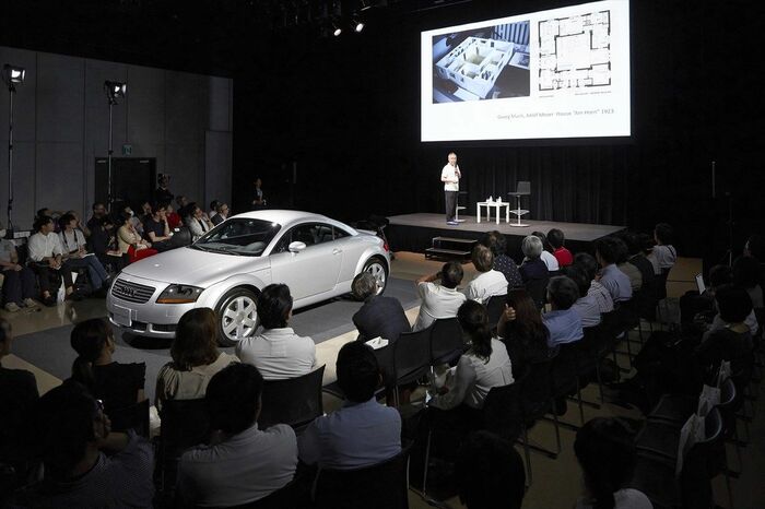 初代「TTクーペ」日本導入20周年イベントにて（写真：アウディ）