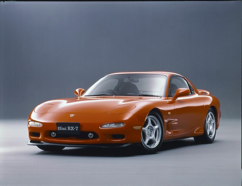 マツダの3代目RX-7、FD型と呼ばれていた