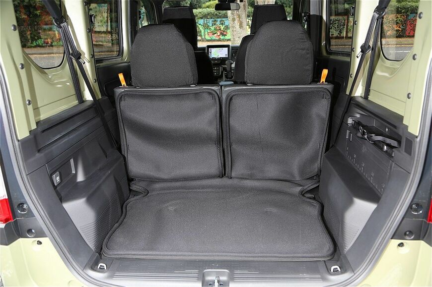 筆者が乗っている「N-VAN」（筆者撮影）