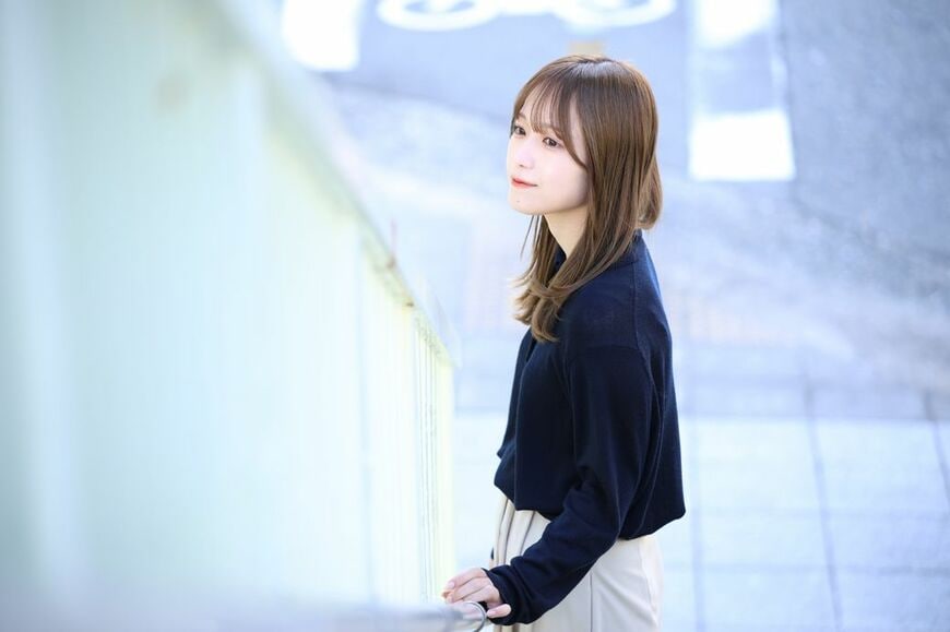 取材に協力してくれた松本美紅さん。柔らかい笑顔が印象的だった（筆者撮影）