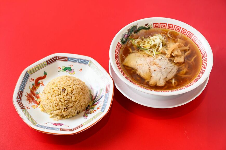 ラーメン・半チャーハンセット