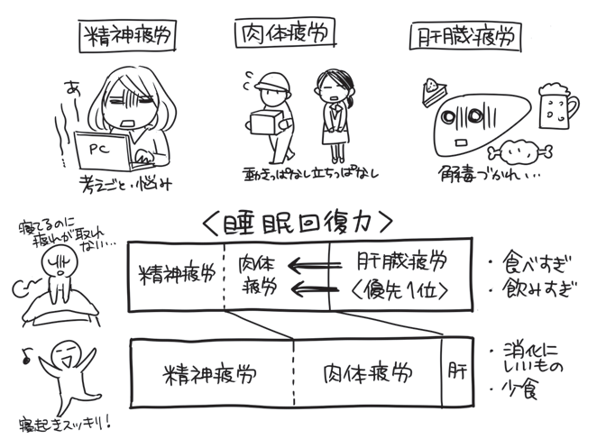 （出所：『自然やせ力 運動オタクが運動やめたらー10kg! やせ細胞を120%呼び覚ます養生』より）