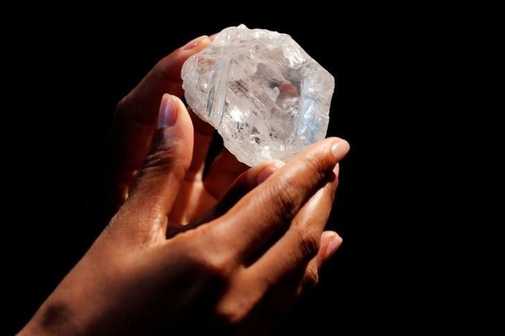 ｢過去100年で最大｣のダイヤモンドが競売へ 予想落札額は75億円 | ロイター | 東洋経済オンライン