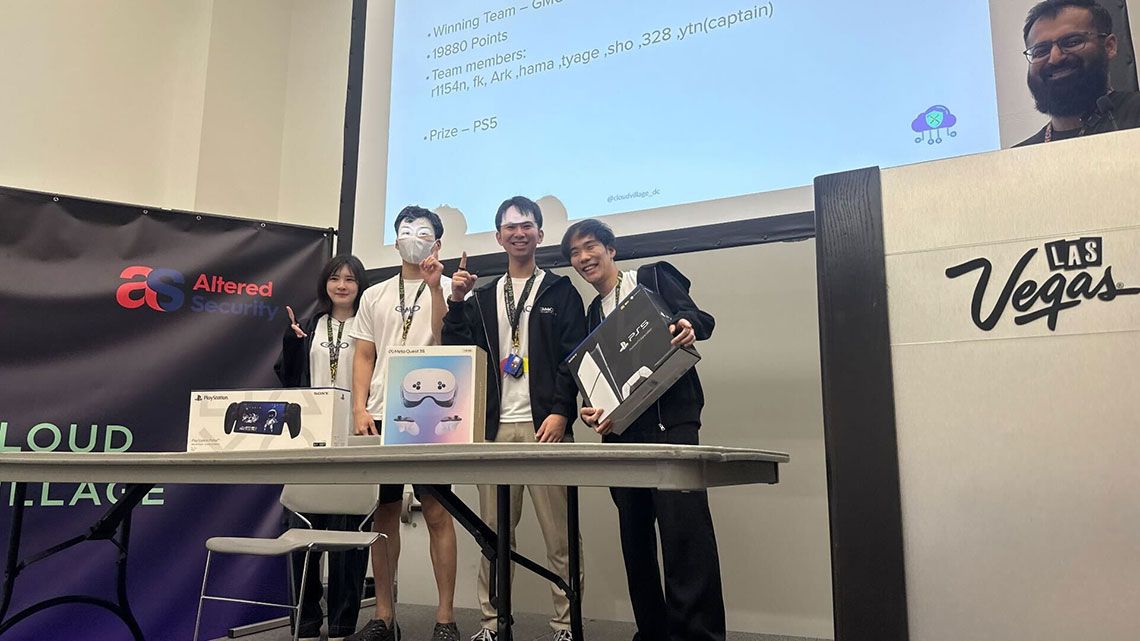 DEF CON 33 Cloud Village CTF世界1位を獲得したGMOイエラエチーム