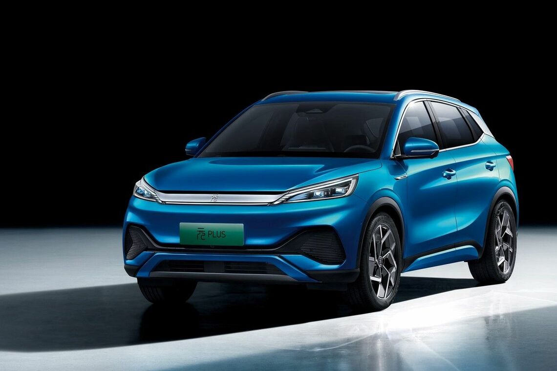 日本でもATTO 3の名で販売されるBYD 宋Plus（写真：BYD）