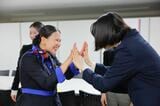 撮影が終わって、プロジェクトも大きな区切りを迎えた。「お疲れさまでした、また会いましょうね」（2025年1月30日筆者撮影）