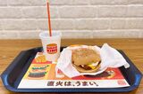 バーガーキングの朝限定メニュー フィッシュバーガーとコカ・コーラのコンビで390円（筆者撮影）