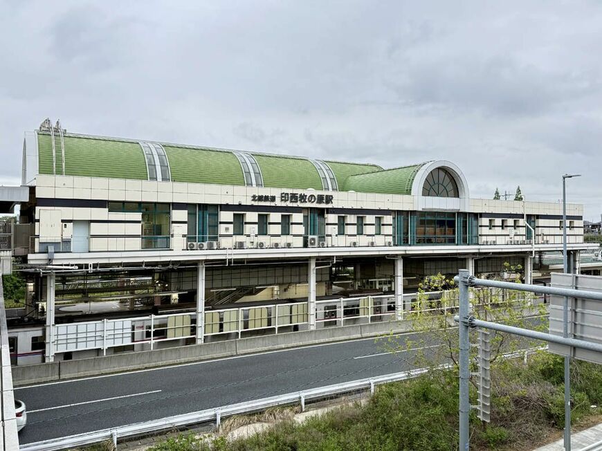 北総線印西牧の原駅（写真：筆者撮影）