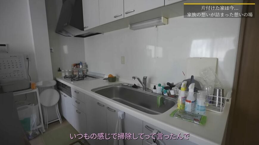 きれいな状態に保たれたキッチン（写真：「イーブイ片付けチャンネル」より）