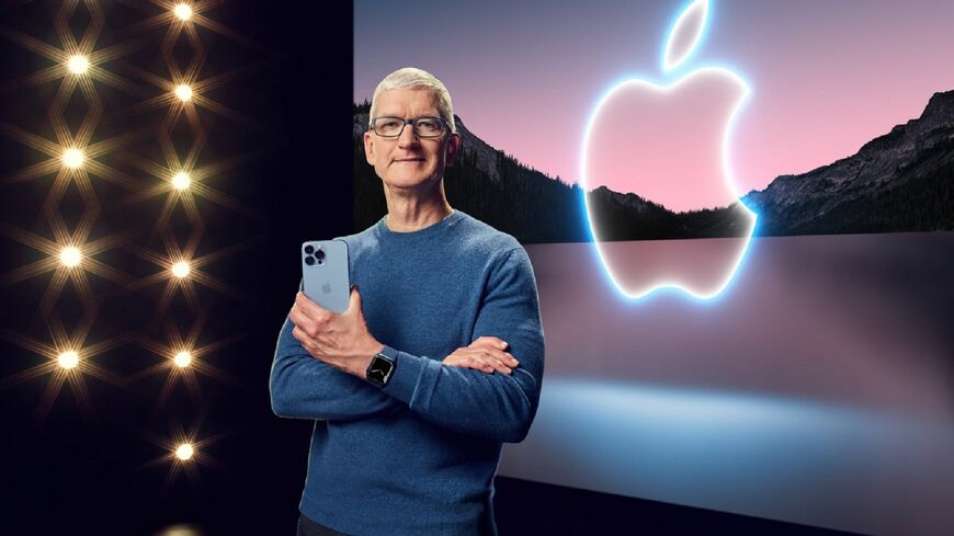 iPhone 13 Proを発表したアップルCEO、ティム・クック氏（写真：アップル基調講演ビデオより）