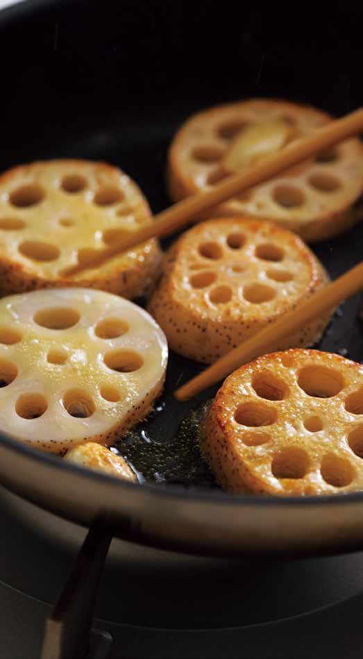 れんこんの調理