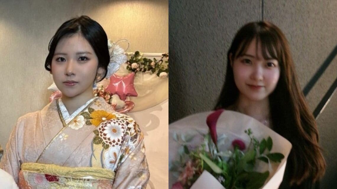 左から桜美林大学教育探究科学群3年・藤井涼花、青山学院大学文学部フランス文学科4年・吉川萌愛