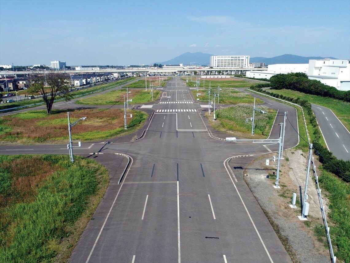 自動運転評価拠点「Jtown」