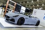 オートモビルカウンシル2025でのマセラティ ジャパンの展示内容（筆者撮影）