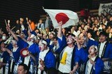 日本チームの応援団（ⒸWhite Mirror）