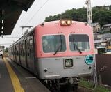 上毛電気鉄道700形つり革トレイン（筆者撮影）