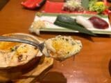 シーフードグラタンはタコが入っている（筆者撮影）