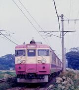 東北本線の急行「まつしま」（撮影：南正時）