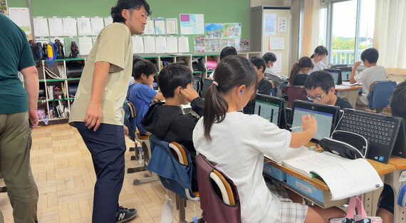 算数授業の風景