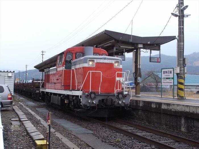 花輪線の鹿角花輪駅（JR化後の姿）