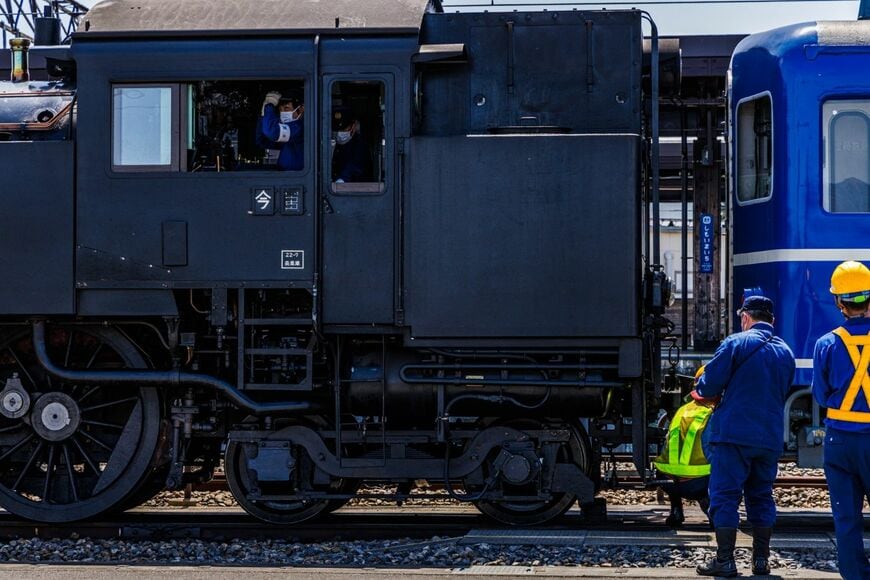 東武鉄道　SL大樹　入れ替え作業