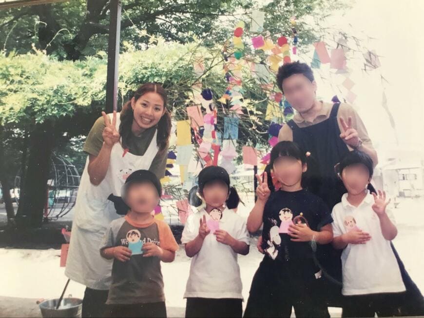 幼稚園の先生として元気に働いていた頃（写真：本人提供）