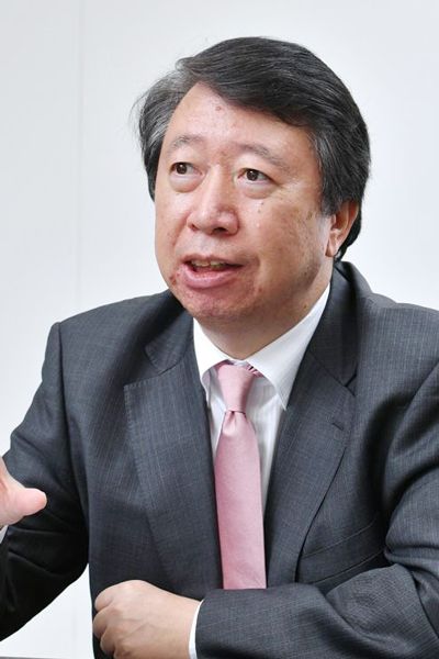 大久保幸夫（おおくぼ ゆきお）／リクルートワークス研究所所長。株式会社リクルートホールディングス専門役員。他に一般社団法人産業ソーシャルワーカー協会理事、一般社団法人人材サービス産業協議会理事、一般社団法人JAPAN INNOVATION NETWORK理事も務める（撮影：風間仁一郎）