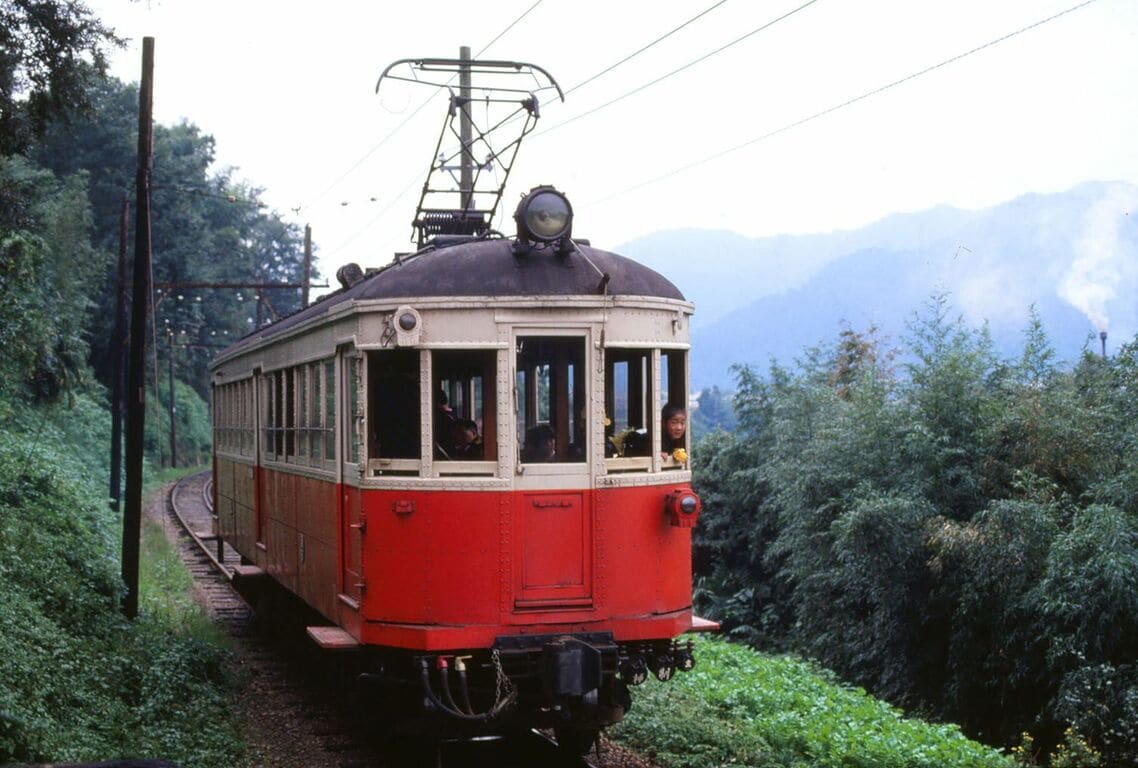 野上電気鉄道（和歌山県、廃線）のモハ24。