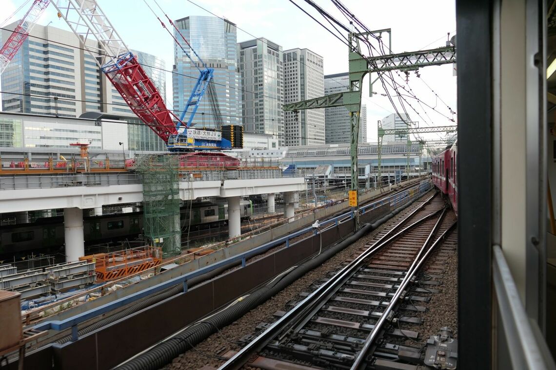 京急品川駅引き上げ線