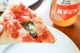 薄めの生地で軽く食べられる（筆者撮影）