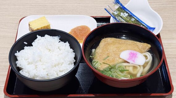 資さんうどん両国店の朝定食