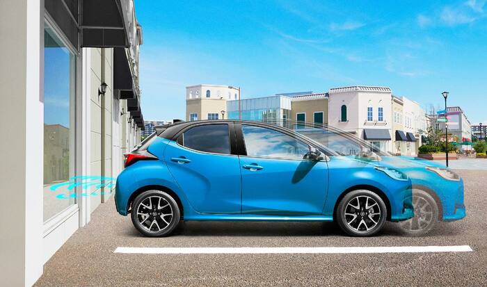トヨタ「ヤリス」の安全装備（写真：トヨタ自動車）