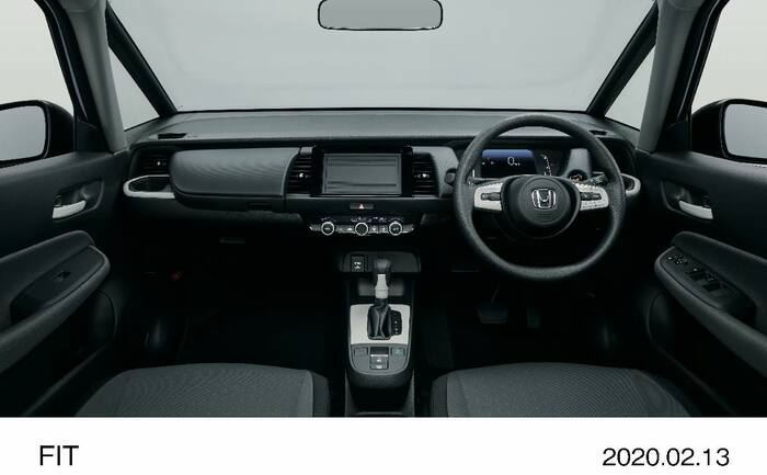 ホンダ「フィット」のインテリア（写真：ホンダ）