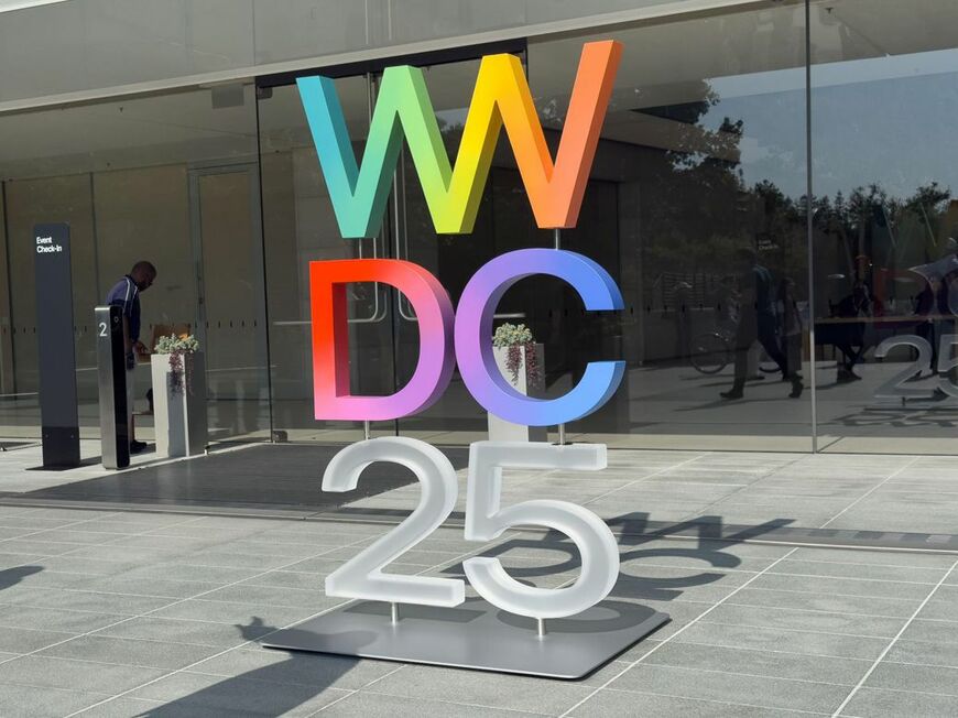 アメリカ・カリフォルニア州クパティーノにあるアップル本社で開発者イベントを開催（筆者撮影）