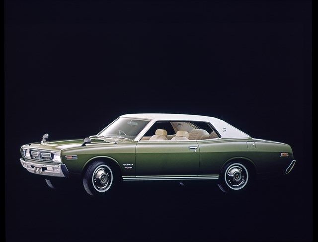 1971年発売、日産自動車「セドリック/グロリア」（写真：日産自動車）