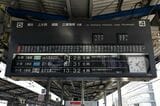 2月11日まで京急川崎駅で使用された「パタパタ」表示機（写真：京浜急行電鉄提供）