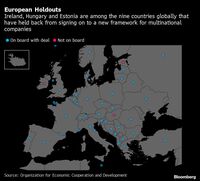 歴史的な国際法人税制合意実現のカギはEUが握る 全会一致が原則のEUから3カ国の不支持