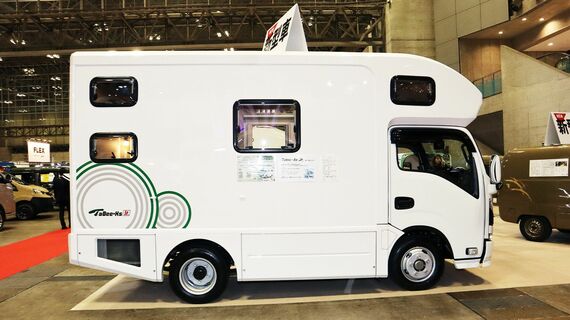 新型トラヴィオをベースにしたキャンパー鹿児島「タビークス ジュニア」