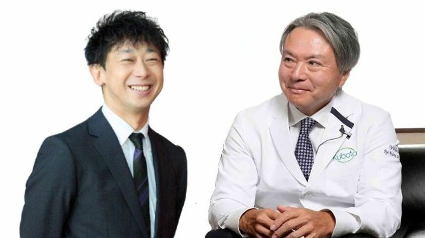 AIにはできないことを語り合った（宮下氏＜左＞の写真は本人提供、窪田氏の写真は撮影：梅谷 秀司）