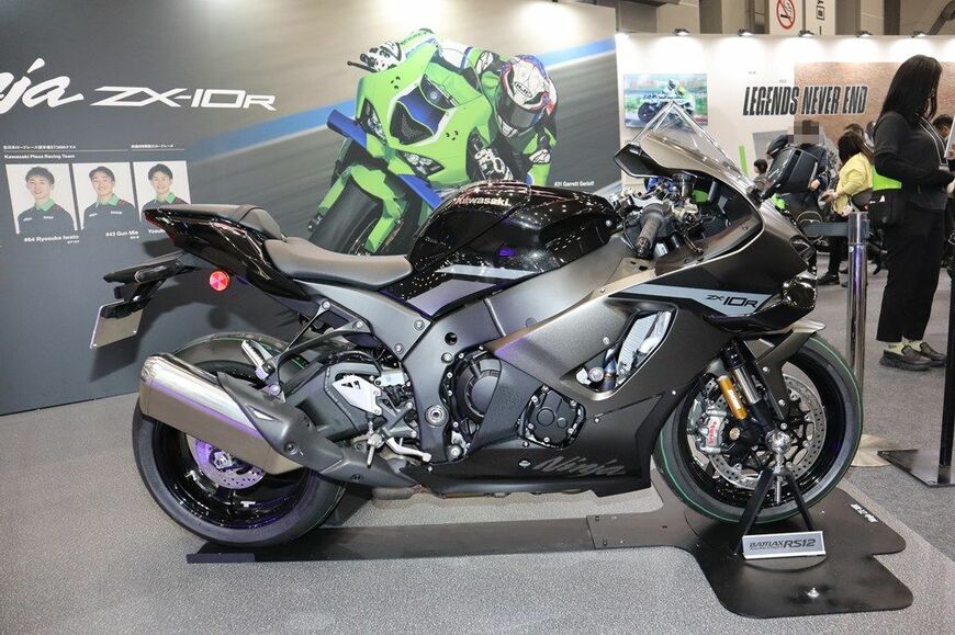 2026年8月1日に新発売するカワサキ「ニンジャZX-10R」（写真：筆者撮影）