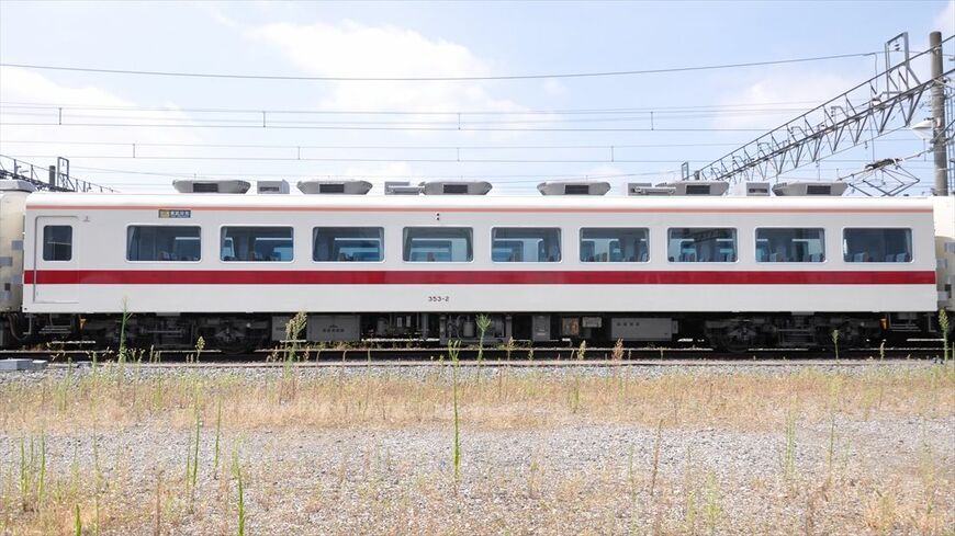 3号車の350-2（記者撮影）