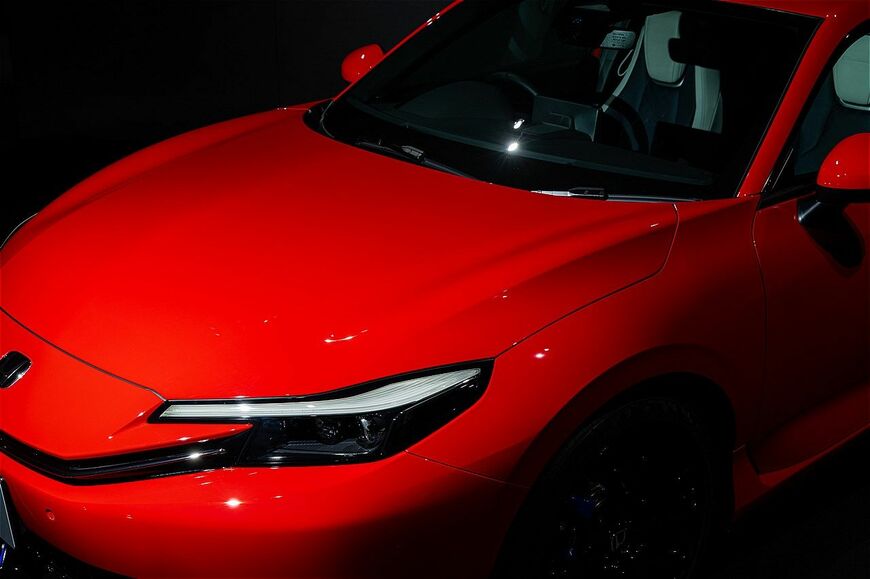 ホンダの新型「プレリュード」（写真：三木 宏章）