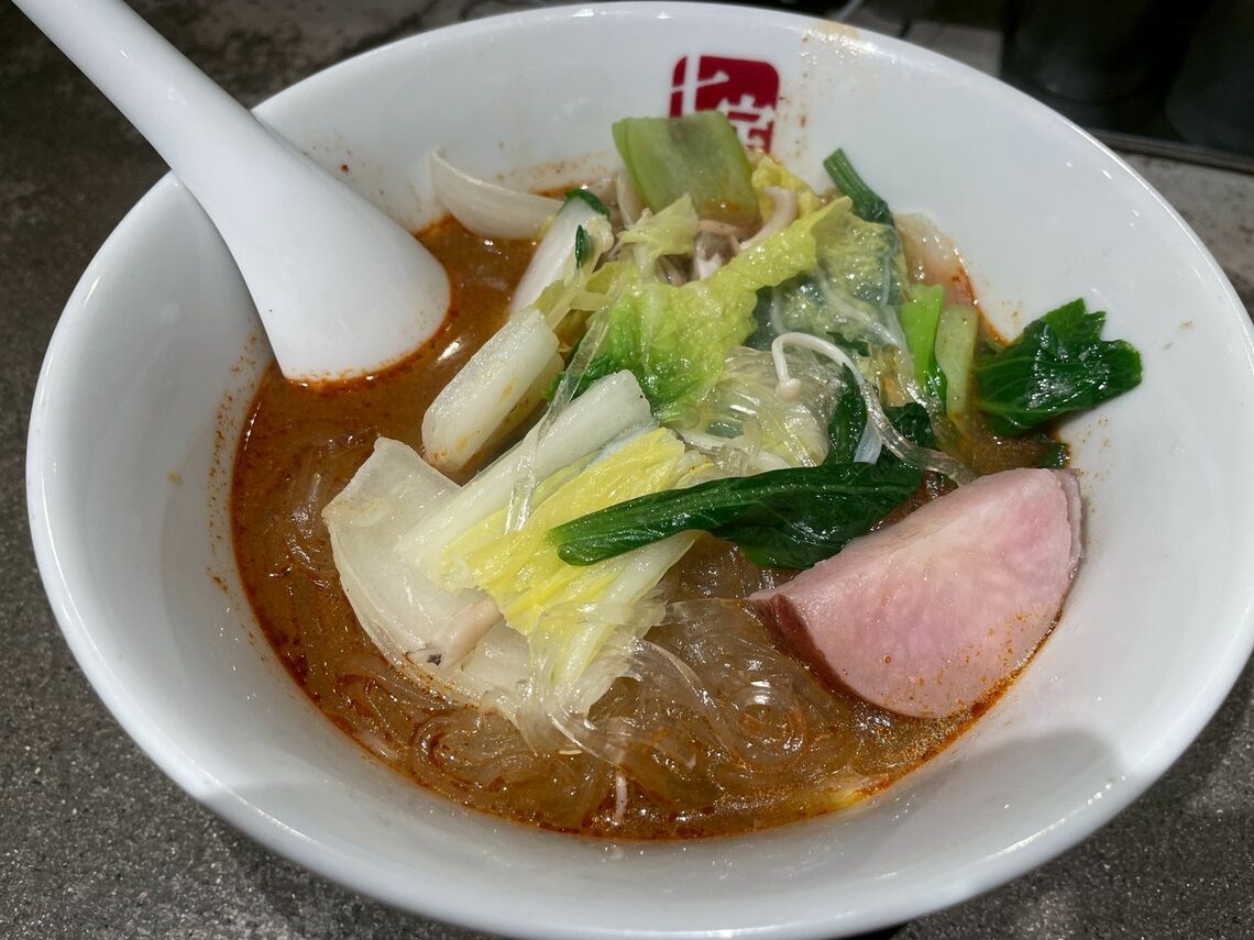 チーパオの麻辣湯（筆者撮影）