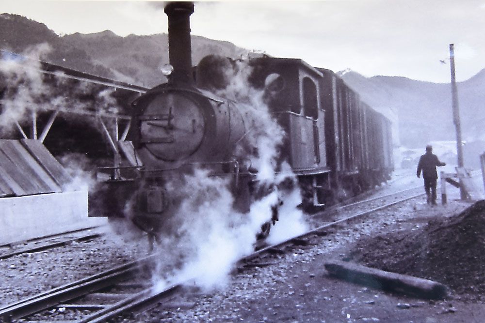 上武鉄道の蒸気機関車